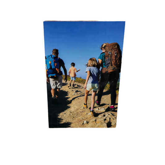 תמונה על בלוק עץ – 10X15 ס"מ