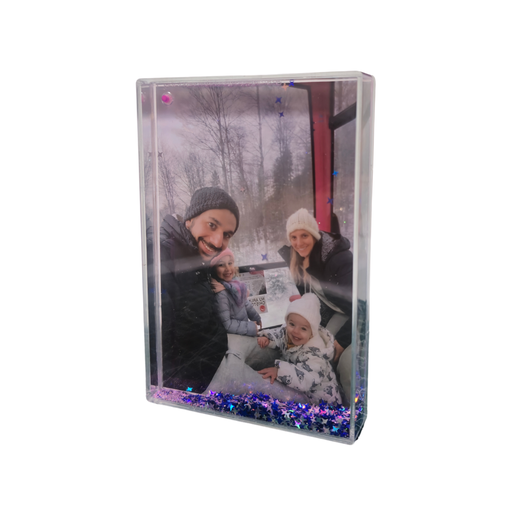 בלוק אקריל יוקרתי בעיצוב אישי - בגודל 10x15 ס"מ