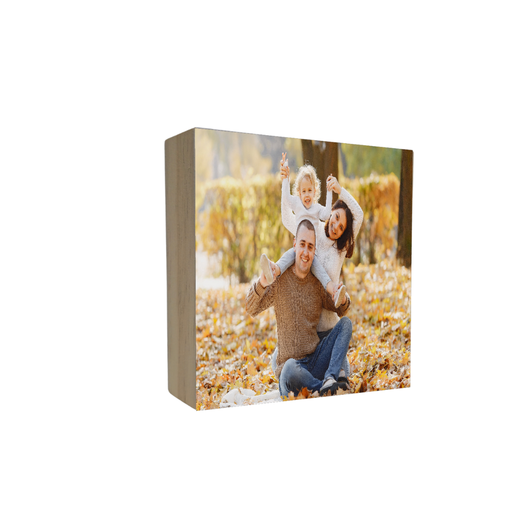 תמונה על בלוק עץ - 15*15