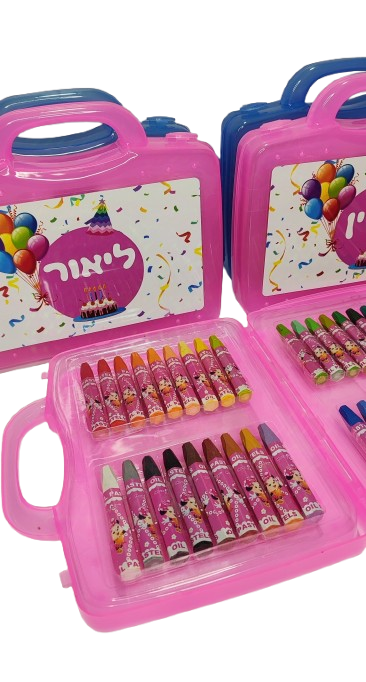 מזוודת צבעים ממותגת – יצירה ללא גבולות