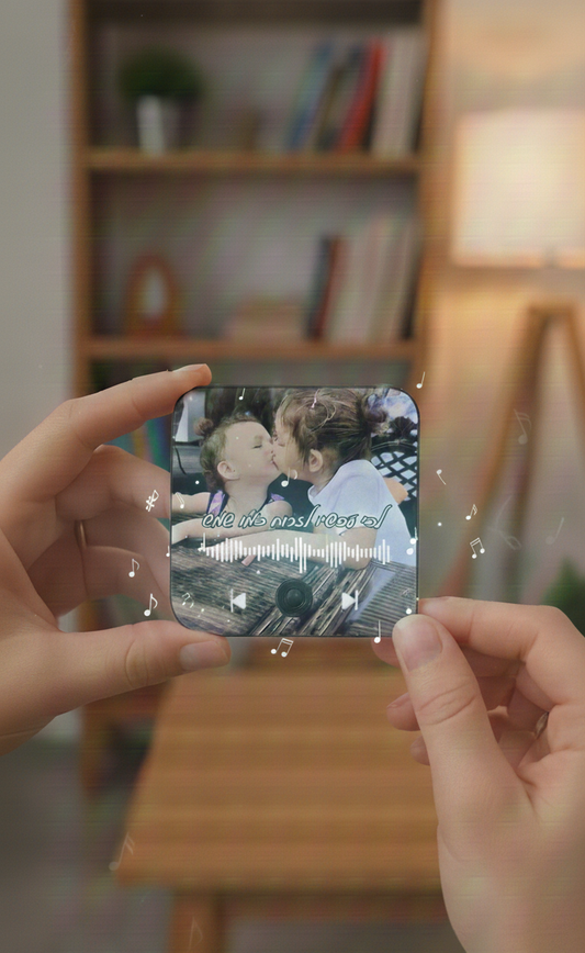 מגנט מוסיקה אישי – תמונה שמנגנת רגש